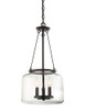 Savoy House - 7-9006-3-13 - Three Light Pendant - Akron - English Bronze