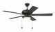 EOS Low Profile White 52" Ceiling Fan 52" Ceiling Fan (ECF119CBZ5-CBZWLN)