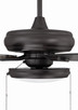 EOS Low Profile White 52" Ceiling Fan 52" Ceiling Fan (ECF119CBZ5-CBZWLN)