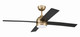 Craftmade - KLS52SB4 - 52 Ceiling Fan - Kelsey 52 4-blade Indoor Ceiling Fan - Satin Brass