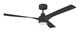 Craftmade - PHB52FB3 - 52 Ceiling Fan - Phoebe 52 3-Blade In/Outdoor Damp Fan - Flat Black