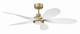 Craftmade - RSL52SBW5 - 52 Ceiling Fan - Rosalie 52 5-Blade Indoor ceiling Fan - Satin Brass