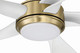 Rosalie 52" 5-Blade Indoor ceiling Fan 52" Ceiling Fan (RSL52SBW5)