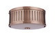 Livingston Three Light Flushmount (X3313-SB)