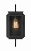 Irving One Light Outdoor Wall Lantern (ZA7704-TB)