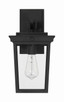 Duncan One Light Outdoor Wall Lantern (ZA7804-TB)