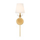 Broche One Light Wall Sconce (531-OP-GA)