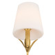 Broche One Light Wall Sconce (531-OP-GA)