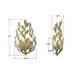 Broche Two Light Wall Sconce (561-CT)