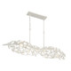 Broche Six Light Linear Chandelier (567-MT)
