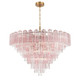 Crystorama - ADD-327-AG-SP - 28 Light Chandelier - Addis - Aged Brass