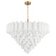 Addis 28 Light Chandelier (ADD-327-AG-WH)
