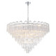Crystorama - ADD-327-CH-CL - 28 Light Chandelier - Addis - Polished Chrome