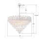 Addis 28 Light Chandelier (ADD-327-CH-CL)