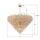 Addis 40 Light Chandelier (ADD-329-AG-AM)