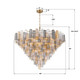 Addis 40 Light Chandelier (ADD-329-AG-AU)
