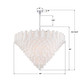 Addis 40 Light Chandelier (ADD-329-CH-WH)
