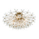 Adley Four Light Semi Flush Mount (ADL-500-AG-CL)
