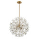 Adley Six Light Chandelier (ADL-506-AG-CL)