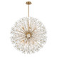 Crystorama - ADL-512-AG-CL - 12 Light Chandelier - Adley - Aged Brass