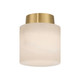 Crystorama - AME-400-AG - One Light Semi Flush Mount - Acme - Aged Brass