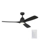 Volos II 54" Ceiling Fan (300054-BK)