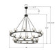 Aragon LED Chandelier (ARA-10268-MK)