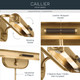 Caillier LED Picture Light (52818LBR)