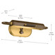 Caillier LED Picture Light (52819LBZ)