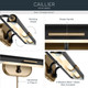 Caillier LED Picture Light (52821BK)