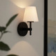 Colton One Light Wall Sconce (COL-201-BK)