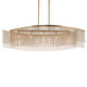 Khaite Five Light Linear Chandelier (52825CPZ)