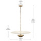 Mikale LED Pendant (52829CPZLED)