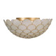 Darby Three Light Semi Flush Mount (DRB-7000-SG)