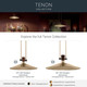 Tenon LED Pendant (52832CPZLED)