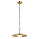 Kichler - 52834LBR - LED Pendant - Kurio - Lacquered Brass