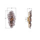 Esme Four Light Wall Sconce (ESM-4001-AG-SM)