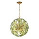 Crystorama - ESM-4005-AG-GR - Six Light Chandelier - Esme - Aged Brass