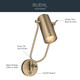 Ruehl LED Wall Sconce (52841CPZ)