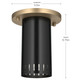 Ruehl LED Flush Mount (52842BK)