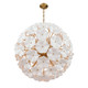 Esme 12 Light Chandelier (ESM-4009-AG-WH)