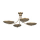 Palmela Four Light Chandelier/Semi Flush (52854CPZ)