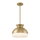 Crystorama - GID-4015-VG - Two Light Pendant - Gidget - Vibrant Gold