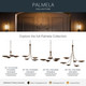 Palmela Four Light Chandelier (52855LBRLBZ)