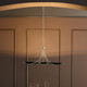 Palmela Five Light Chandelier (52856CPZBK)