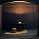 Palmela Five Light Chandelier (52856LBRLBZ)