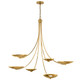 Palmela Six Light Chandelier (52857LBR)