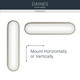 Daines LED Bath Bar (55246PNLED)