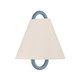 Jojo One Light Wall Sconce (JOJ-801-VG-BL)