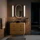 Daines LED Bath Bar (55248BKLED)